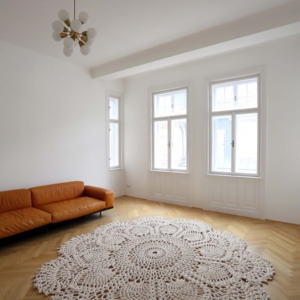 koberec Ananass, průměr 3 m, 100% bavlna