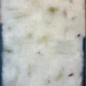 Jan Svoboda, Plocha s černými okraji, 180x120 cm, akryl na plátně