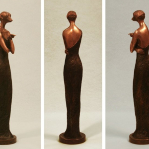 Surikata, 2012, bronz, výška 60 cm, prodáno